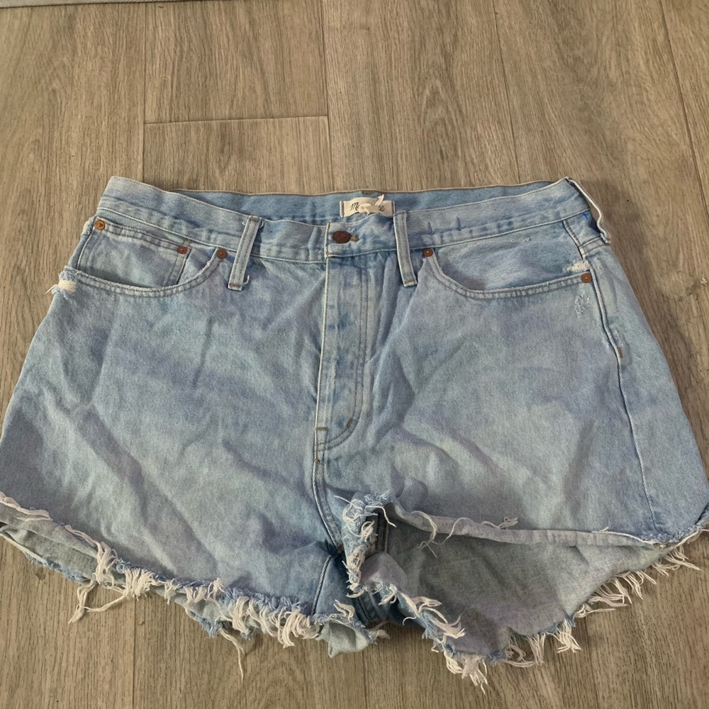 Madewell curvy relaxed shorts
